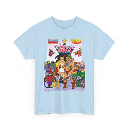 He-Man & She-Ra: A Christmas Special T-Shirt - Masters of the Universe, Princess of Power - Skeletor, Fisto, Orko, Kowl, Madame Razz - Filmation