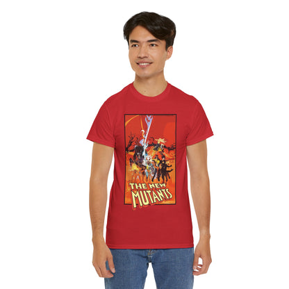 New Mutants T-Shirt - Bill Sienkiewicz Art - Marvel Comics - Magik, Warlock, Cannonball, Wolsbane, Sunspot