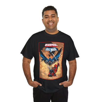 Deadpool & Batman T-Shirt - Greg Capullo Art - DC & Marvel Comics - Crossover - Slade Wilson, Bruce Wayne - 2025