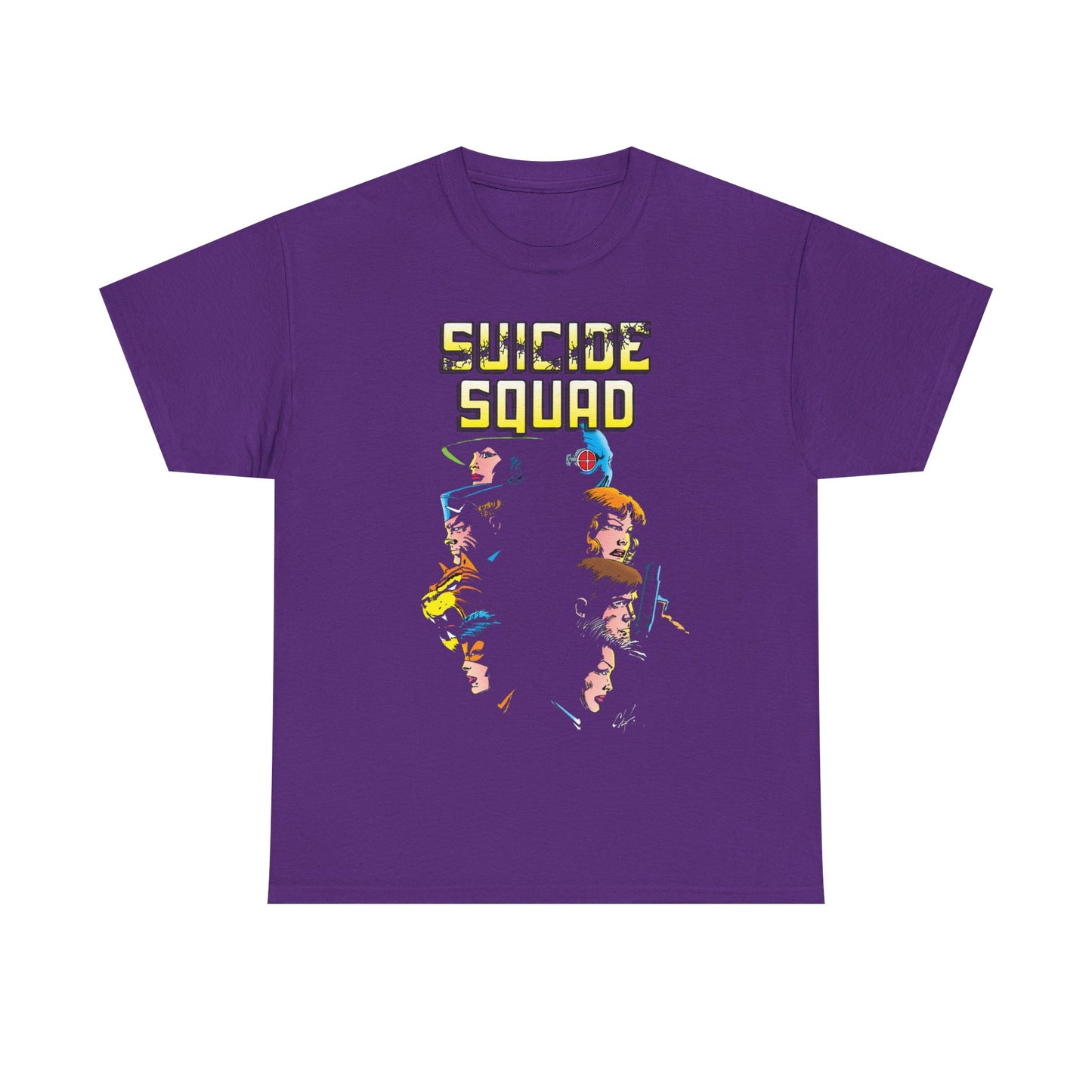 Suicide Squad T-Shirt - Howard Chaykin Art - Deadshot, Enchantress, Bronze Tiger, Captain Boomerang - DC Comics