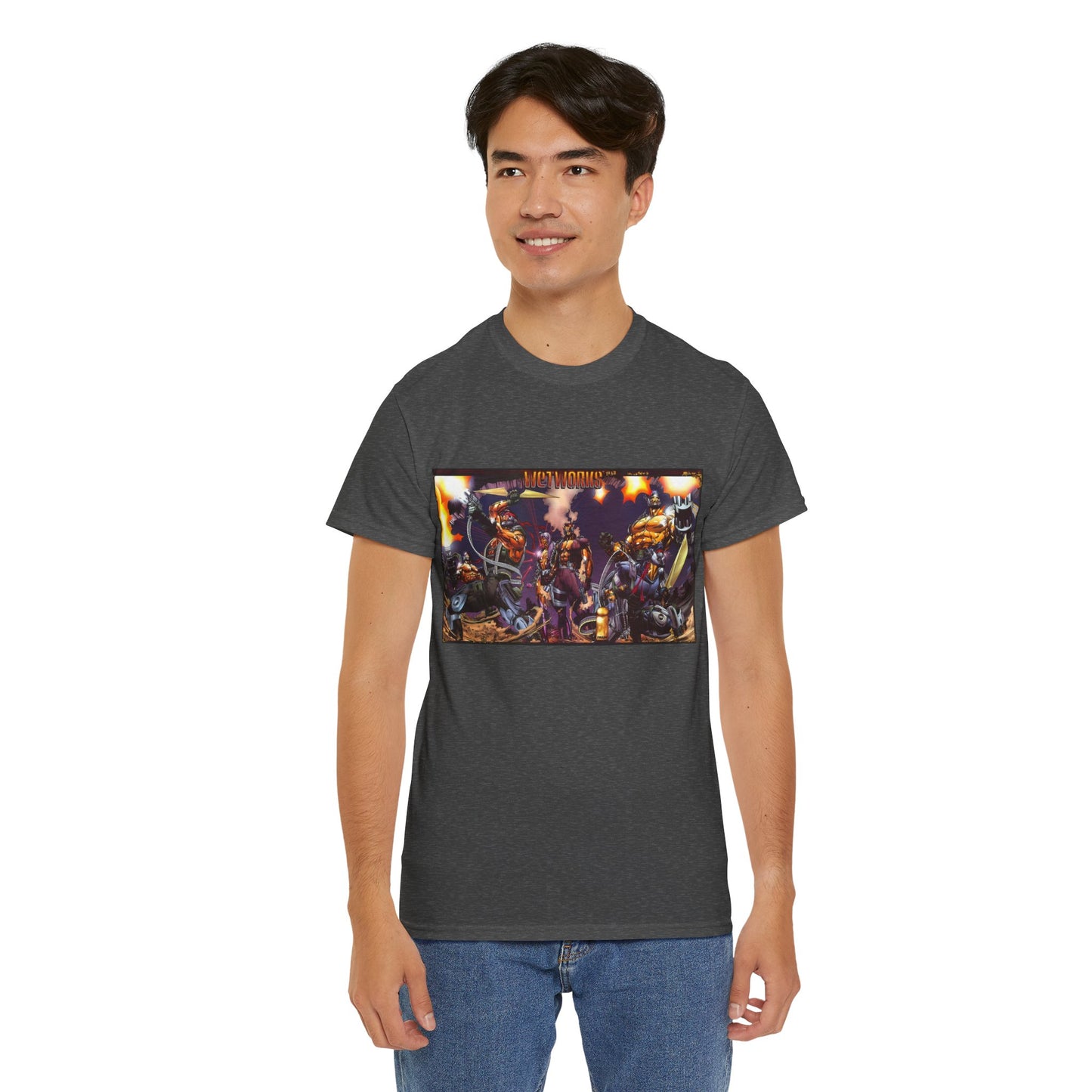 Wetworks T-Shirt - Whilce Portacio Art - #1 Cover - Dane, Mother One, Persephone, Claymore - Image Comics