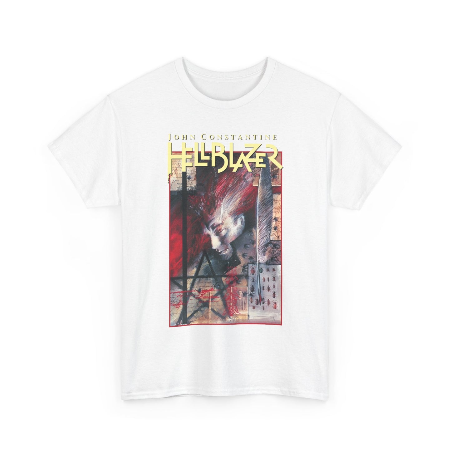 John Constantine Hellblazer T-Shirt - Dave McKean Art - DC Comics/Vertigo