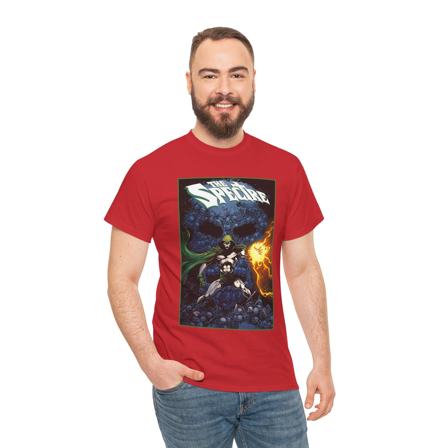 Spectre T-Shirt - Tom Mandrake Art - Jim Corrigan - 1980s Series - DC Comics