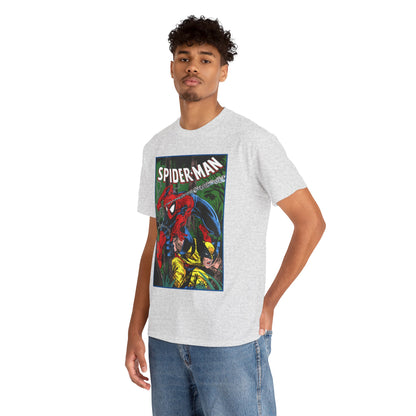 Spider-Man & Wolverine T-Shirt - Todd McFarlane Art - Marvel Comics