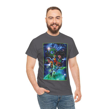 Green Lantern T-Shirt - Liam Sharp Art - Alan Scott, Hal Jordan, Kyle Rayner - DC Comics