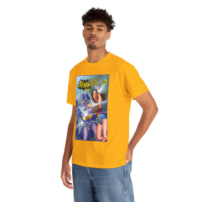 Batman '66 Meets Wonder Woman '77 T-Shirt - Alex Ross Art - DC Comics