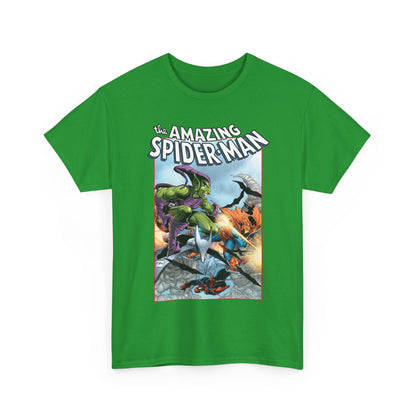 Amazing Spider-Man T-Shirt - Todd McFarlane Art - Green Goblin Vs Hobgoblin - Marvel Comics