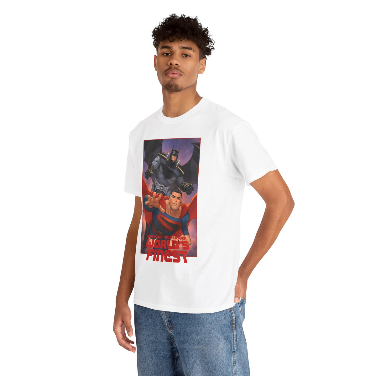 Batman Superman World's Finest T-Shirt - David Nakayama Art - Kingdom Come - DC Comics