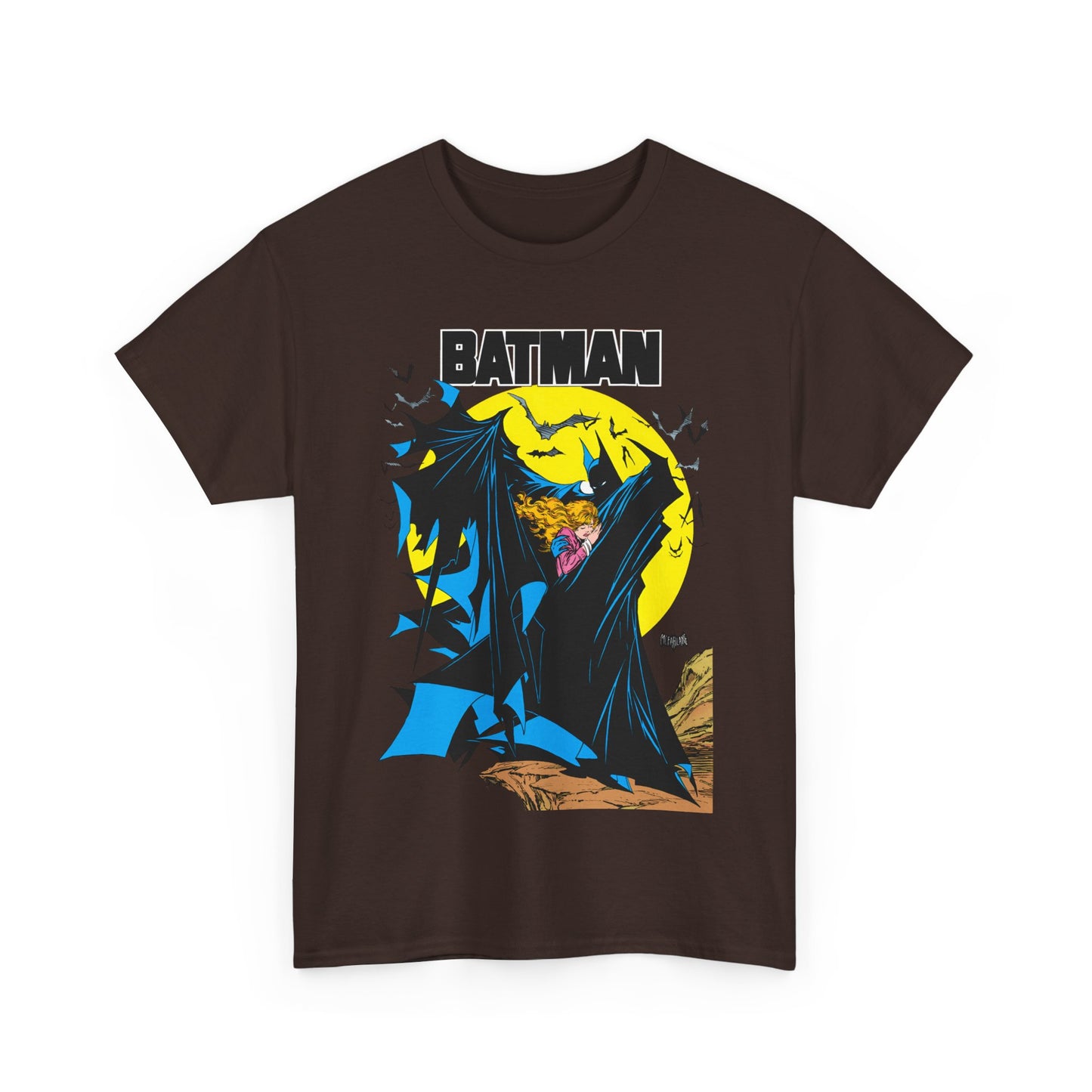 Batman T-Shirt - Todd McFarlane Art - #423 Cover - DC Comics - Dark Knight Detective, Gotham City, Bruce Wayne