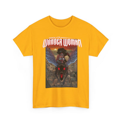 Absolute Wonder Woman T-Shirt - Hayden Sherman Art - DC Comics All-In - Raised in Hell by Circe - Riding Pegasus
