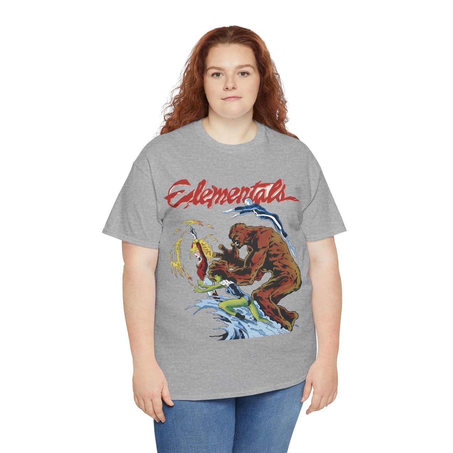 Elementals T-Shirt - Morningstar, Vortex, Fathom, Monolith - Comico Comics