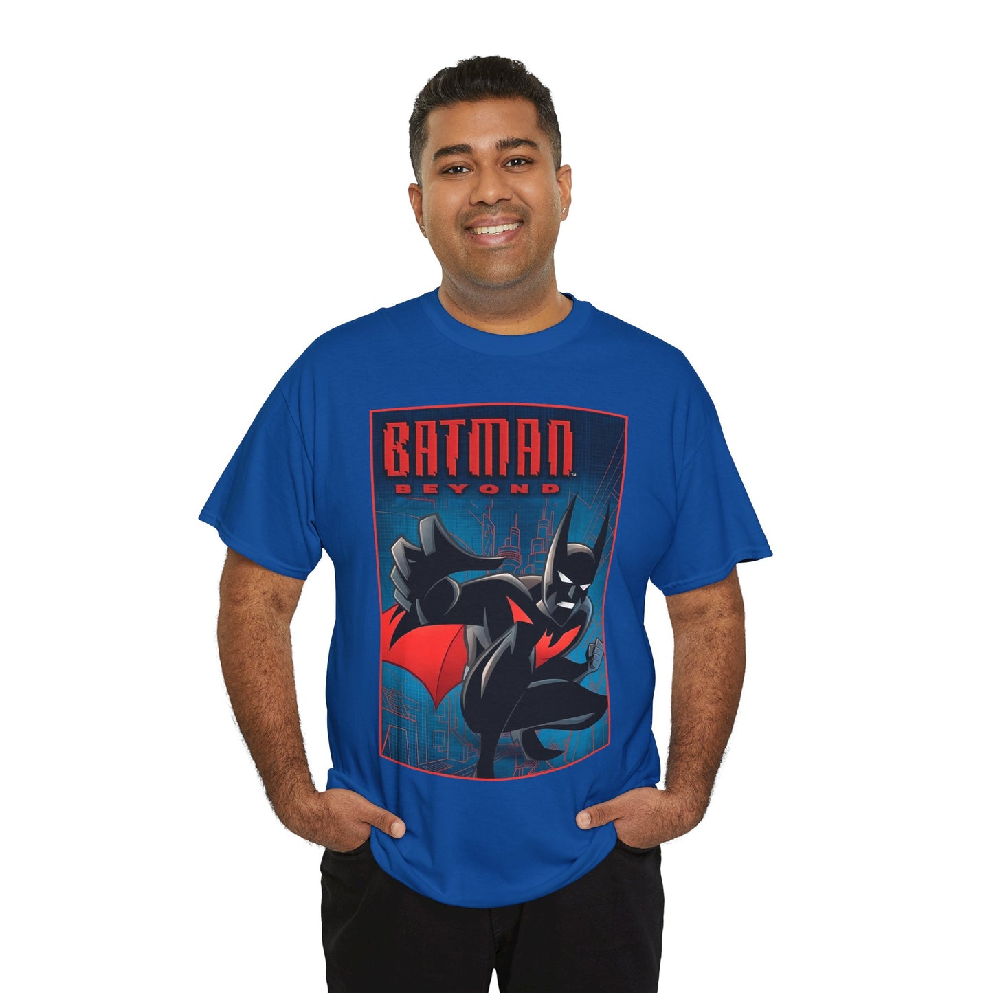 Batman Beyond T-Shirt - Terry McGinnis, Batman of the Future - DC Comics/WB Animation - Bruce Wayne as Mentor