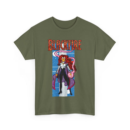 Blackfire T-Shirt - George Perez Art - New Teen Titans Enemy, Starfire's Evil Sister - From Tamaran - DC Comics