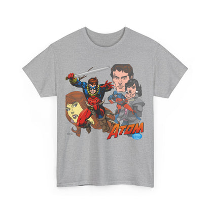 Atom T-Shirt - Gil Kane Art - Who's Who Image - Ray Palmer, JLA Member - Silver Age Hero - DC Comics