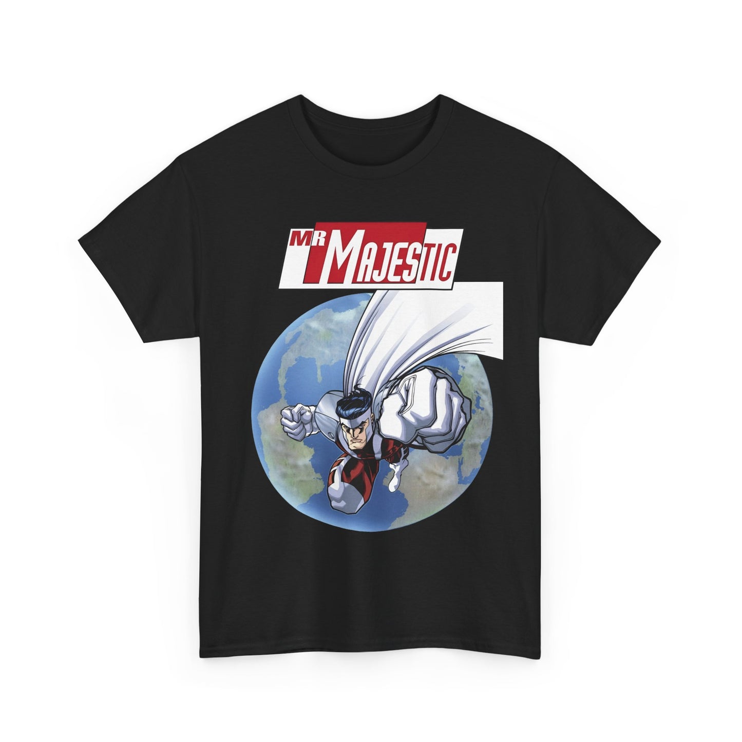 Mr. Majestic T-Shirt - Ed McGuiness Variant Cover Art - DC/Wildstorm Comics