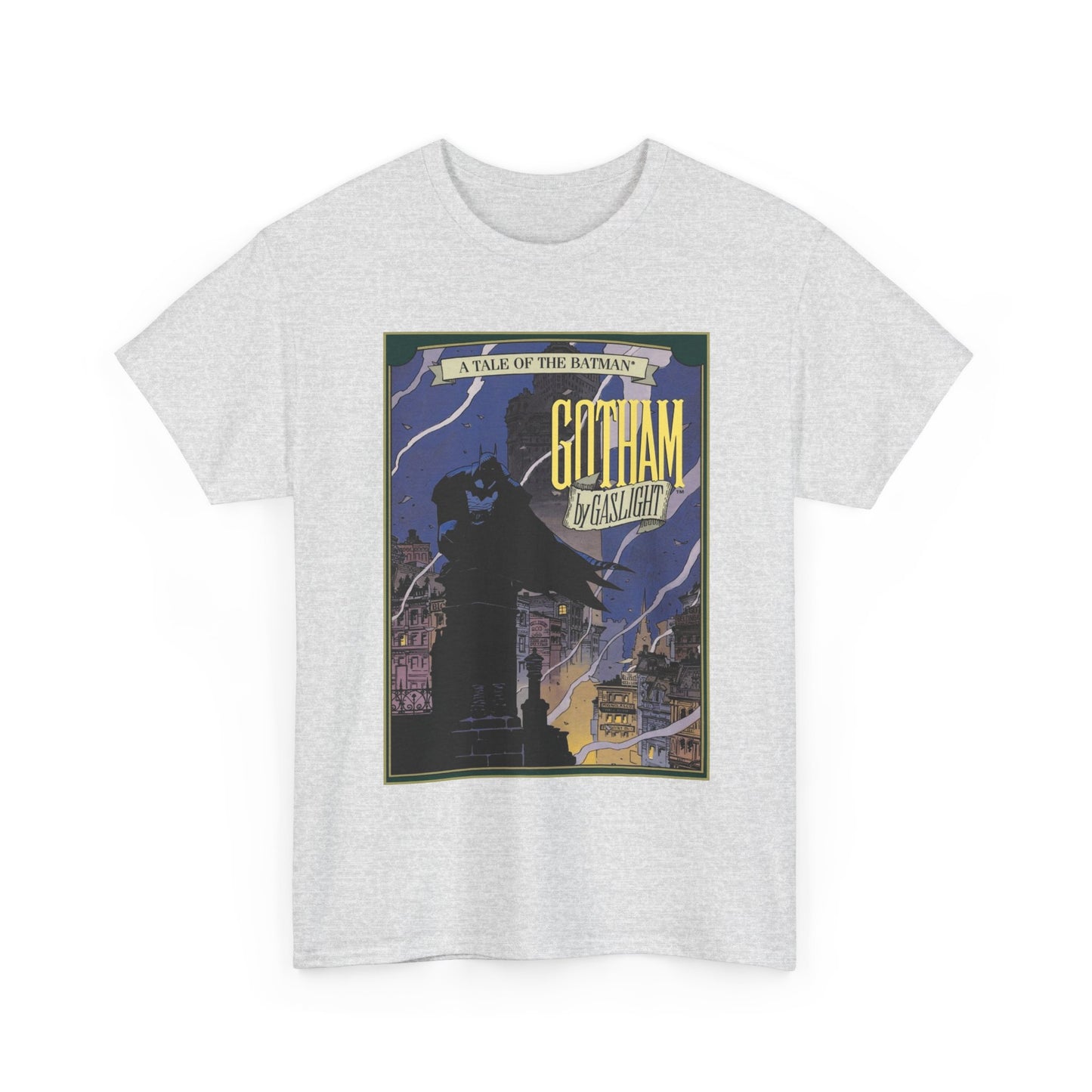 Batman: Gotham by Gaslight T-Shirt - Mike Mignola Art - 19th Century Jack the Ripper Story - Elseworlds - DC Comics