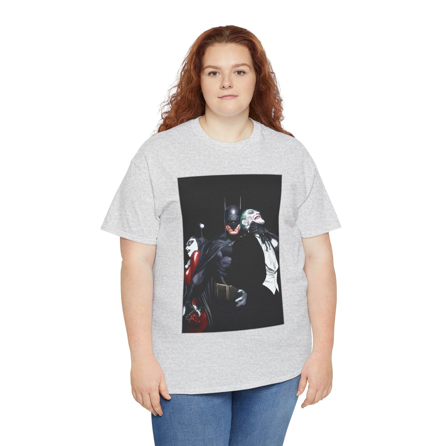 Batman T-Shirt - Alex Ross Art - Joker & Harley Quinn - DC Comics