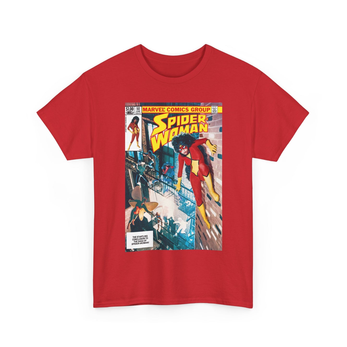 Spider-Woman #50 T-Shirt - 1983 Photo Cover Art - Marvel Comics