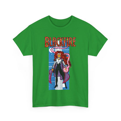 Blackfire T-Shirt - George Perez Art - New Teen Titans Enemy, Starfire's Evil Sister - From Tamaran - DC Comics