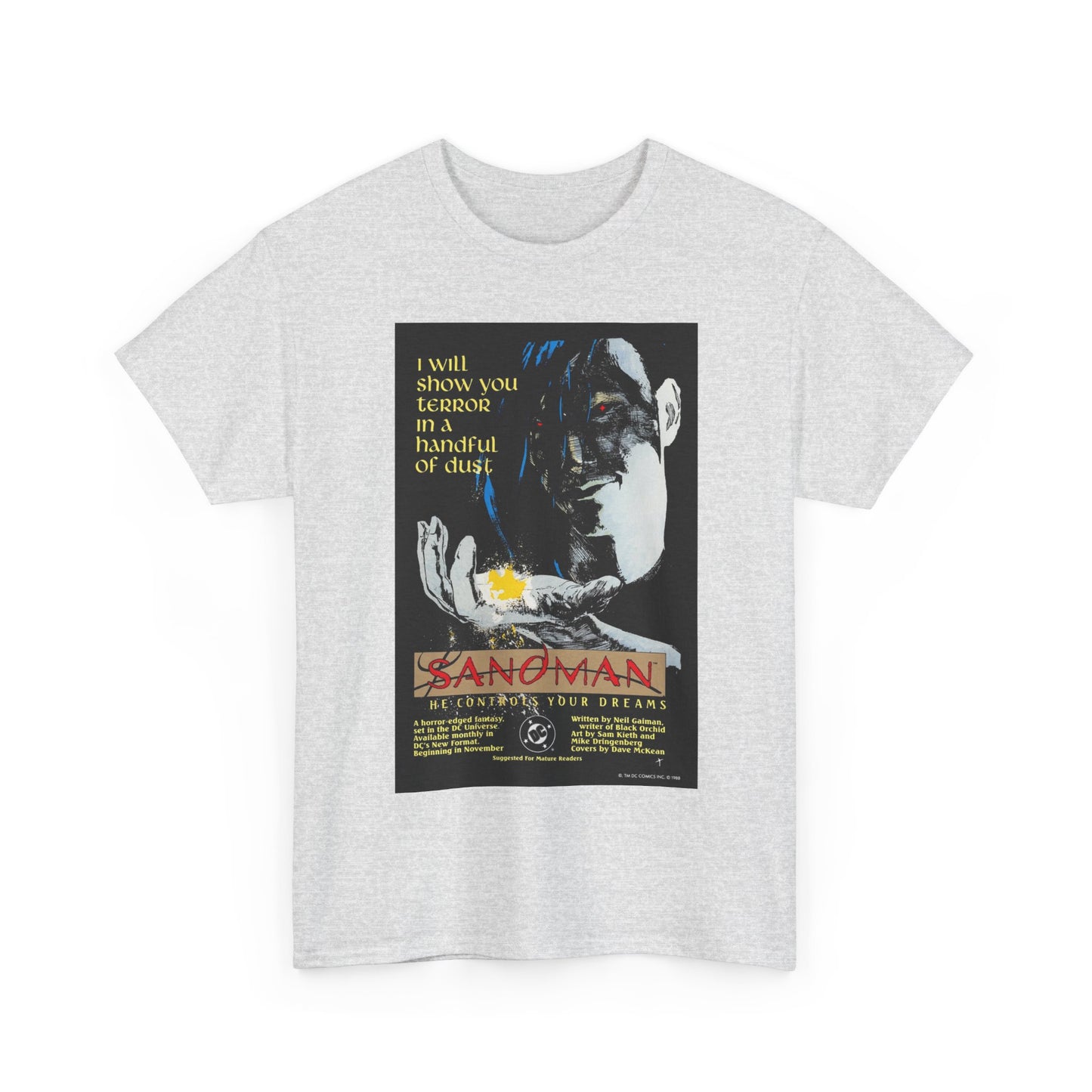 Sandman Ad T-Shirt - 1988 DC/Vertigo Comics