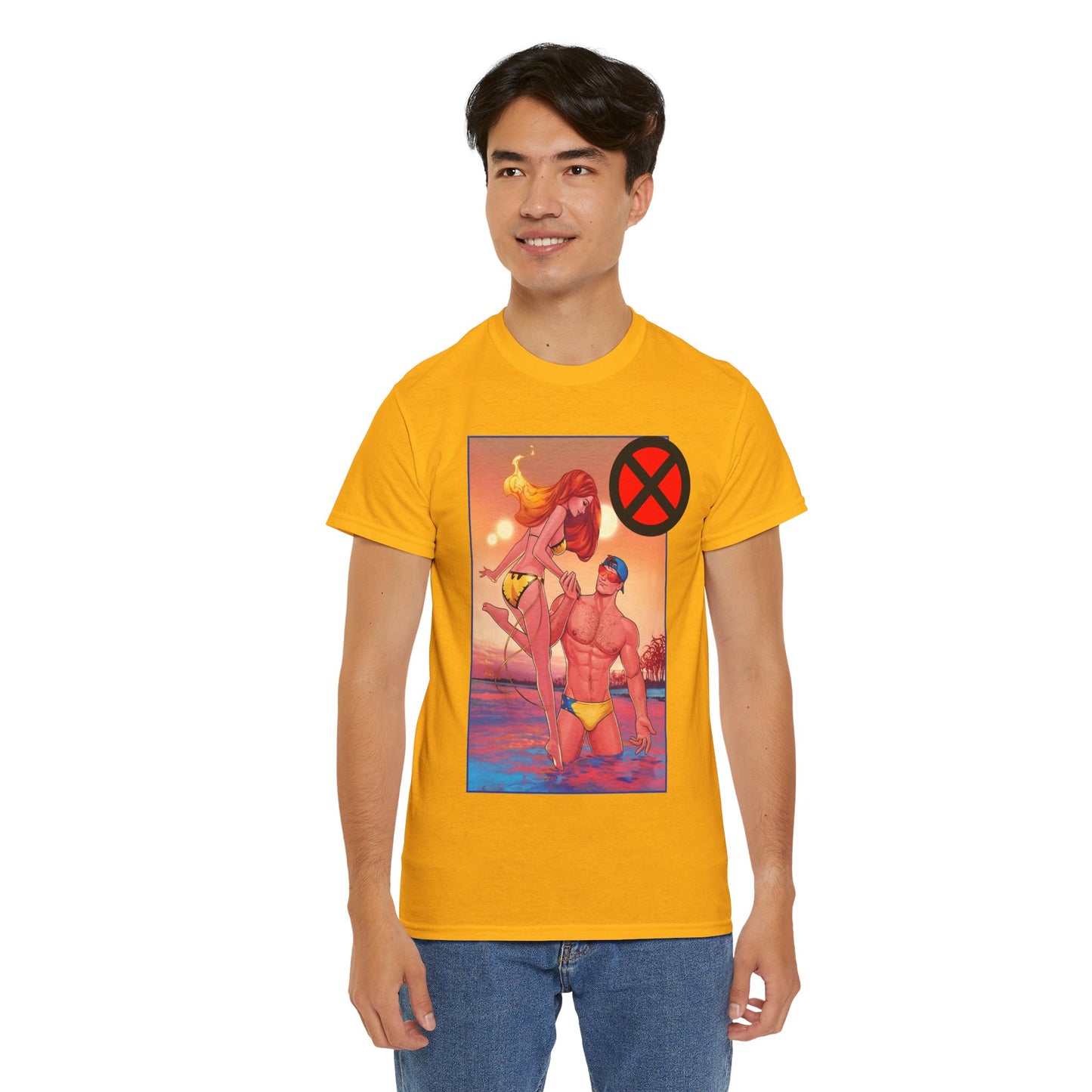 Scott Summers & Jean Grey T-Shirt - Russell Dauterman Art - X-Men - Marvel Comics