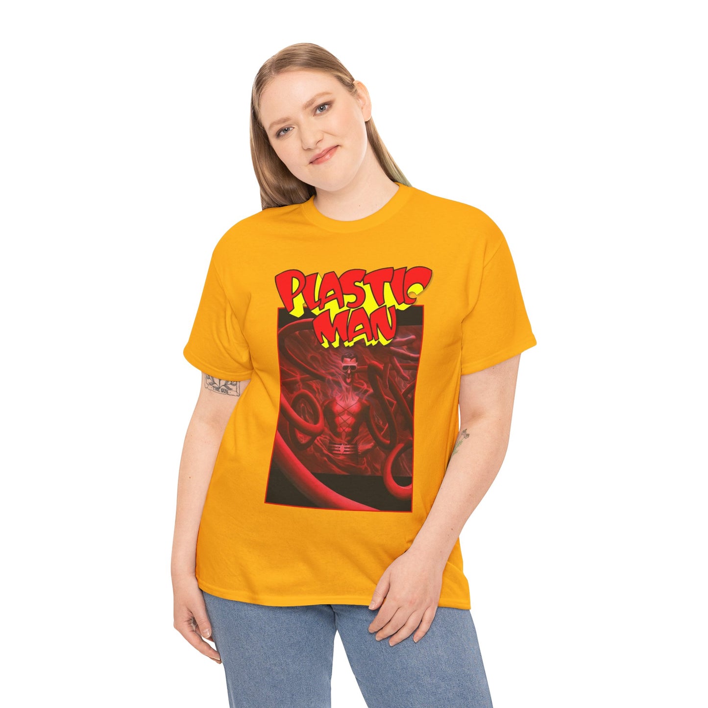 Plastic Man T-Shirt - Alex Ross Art - DC Comics