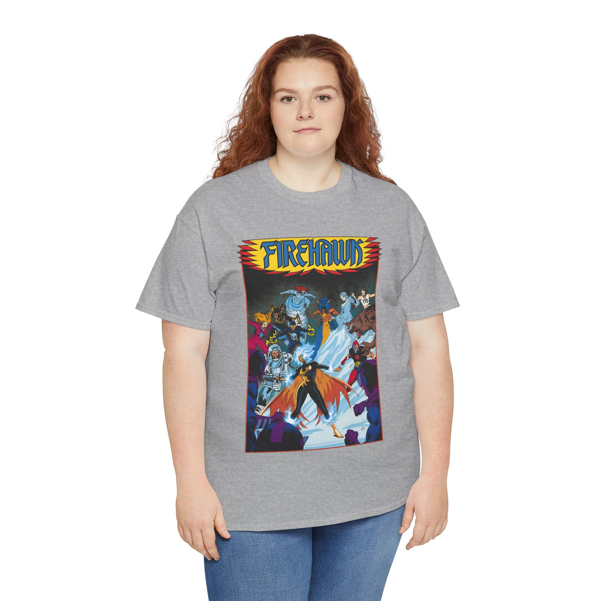 Firehawk T-Shirt - Rafael de Latorre Art - Fury of Firestorm Cover Art - DC Comics