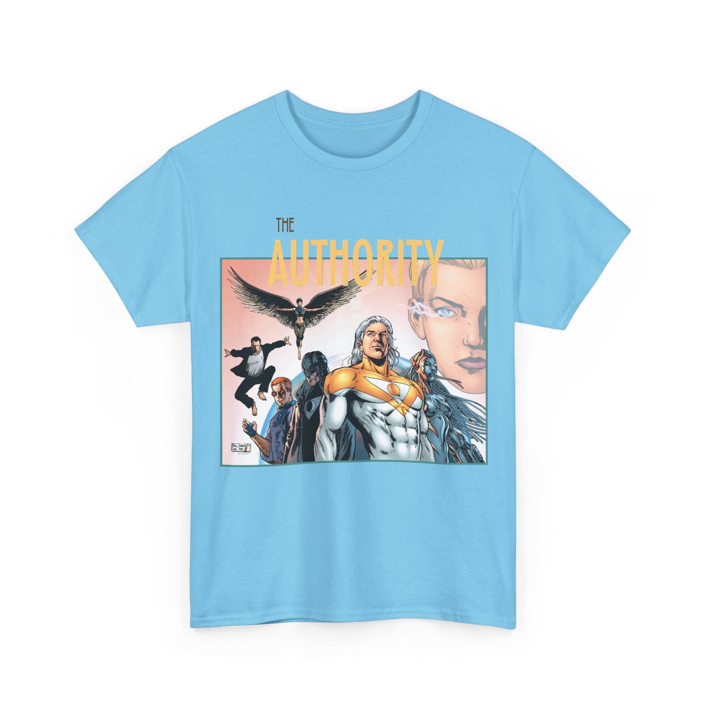 Authority T-Shirt - Wildstorm/DC Comics - Phil Jimenez Art - Apollo, Midnighter, The Engineer, Jack Hawksmoor
