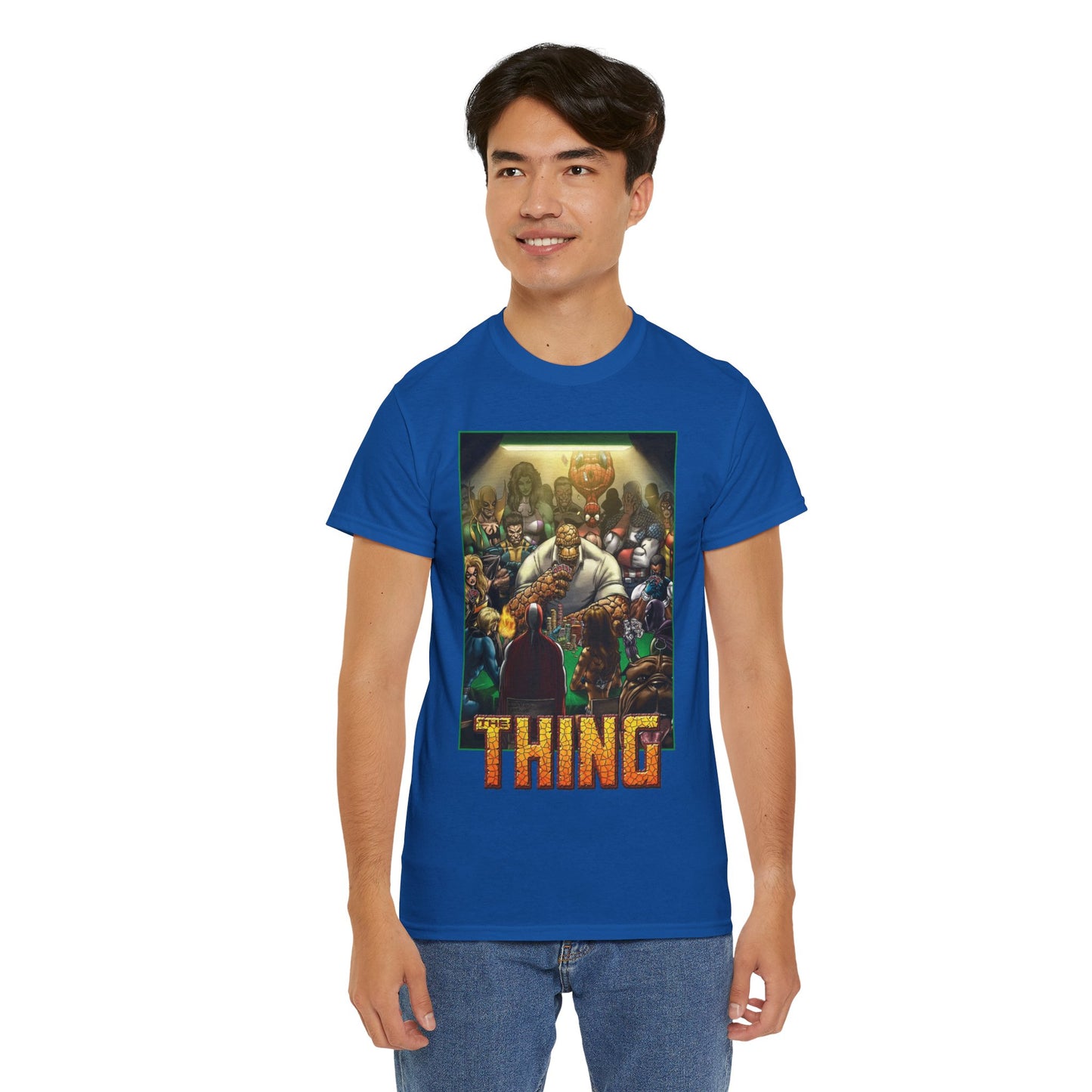 The Thing T-Shirt - Andrea DI Vito Art - Fantastic Four Member, Ben Grimm - Marvel Comics