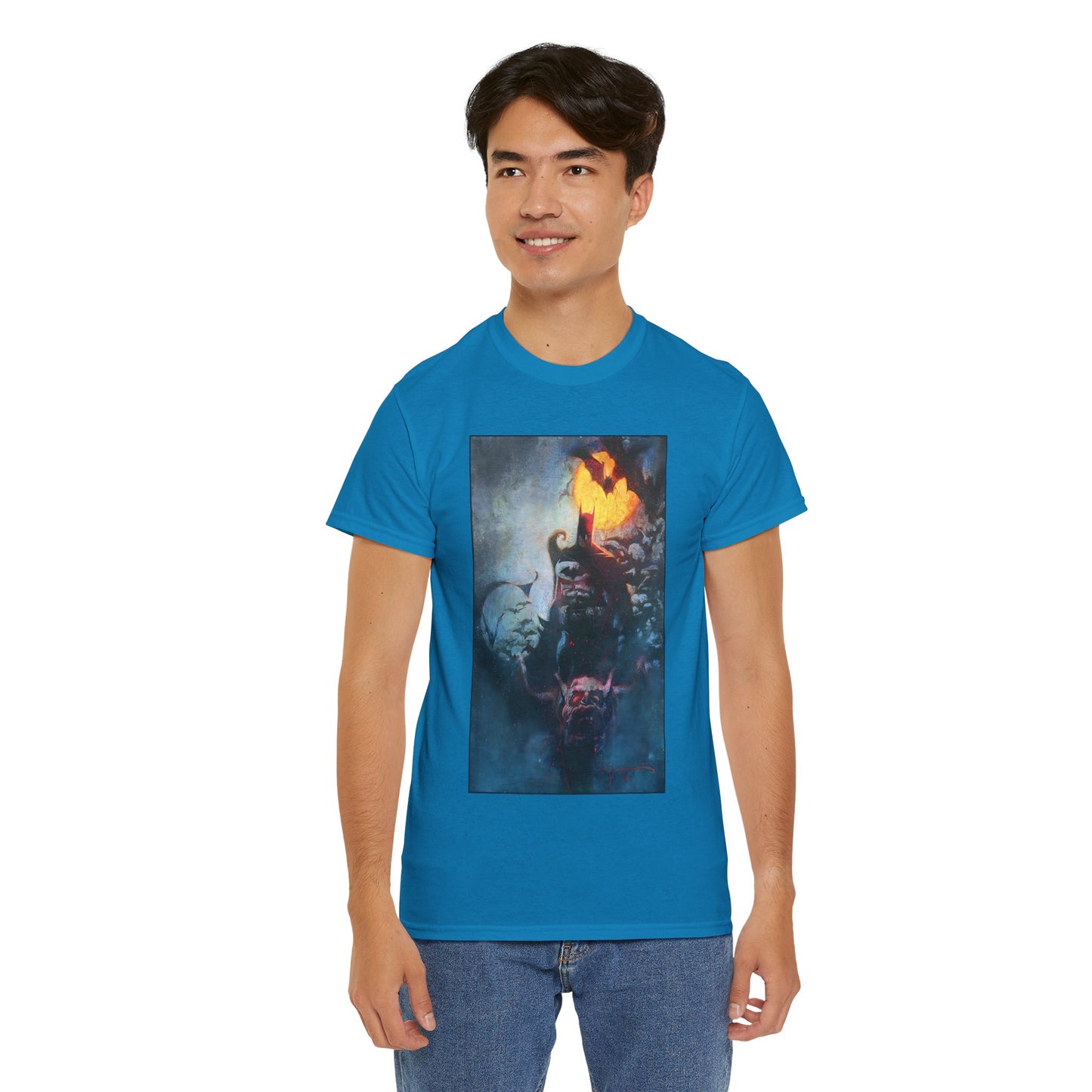 Batman T-Shirt - Bill Sienkiewicz Art - DC Comics