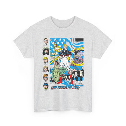 Force of July T-Shirt - Batman and the Outsiders Villains - Lady Liberty, Major Victory, Mayflower, Silent Majority - DC Comics