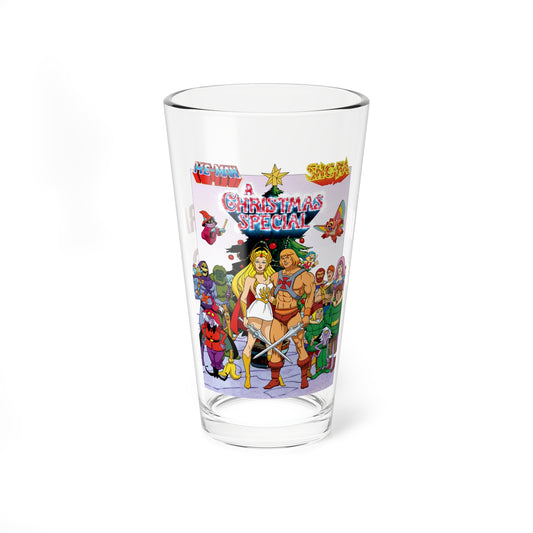 A He-Man & She-Ra pint glass