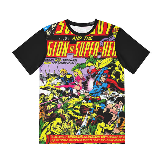 Legion of Super-Heroes All Over Print Tee (Polyester) - DC Comics