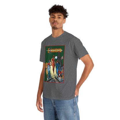 Excalibur T-Shirt - Nightcrawler, Phoenix, Captain Britain - Alan Davis Art - Marvel Comics