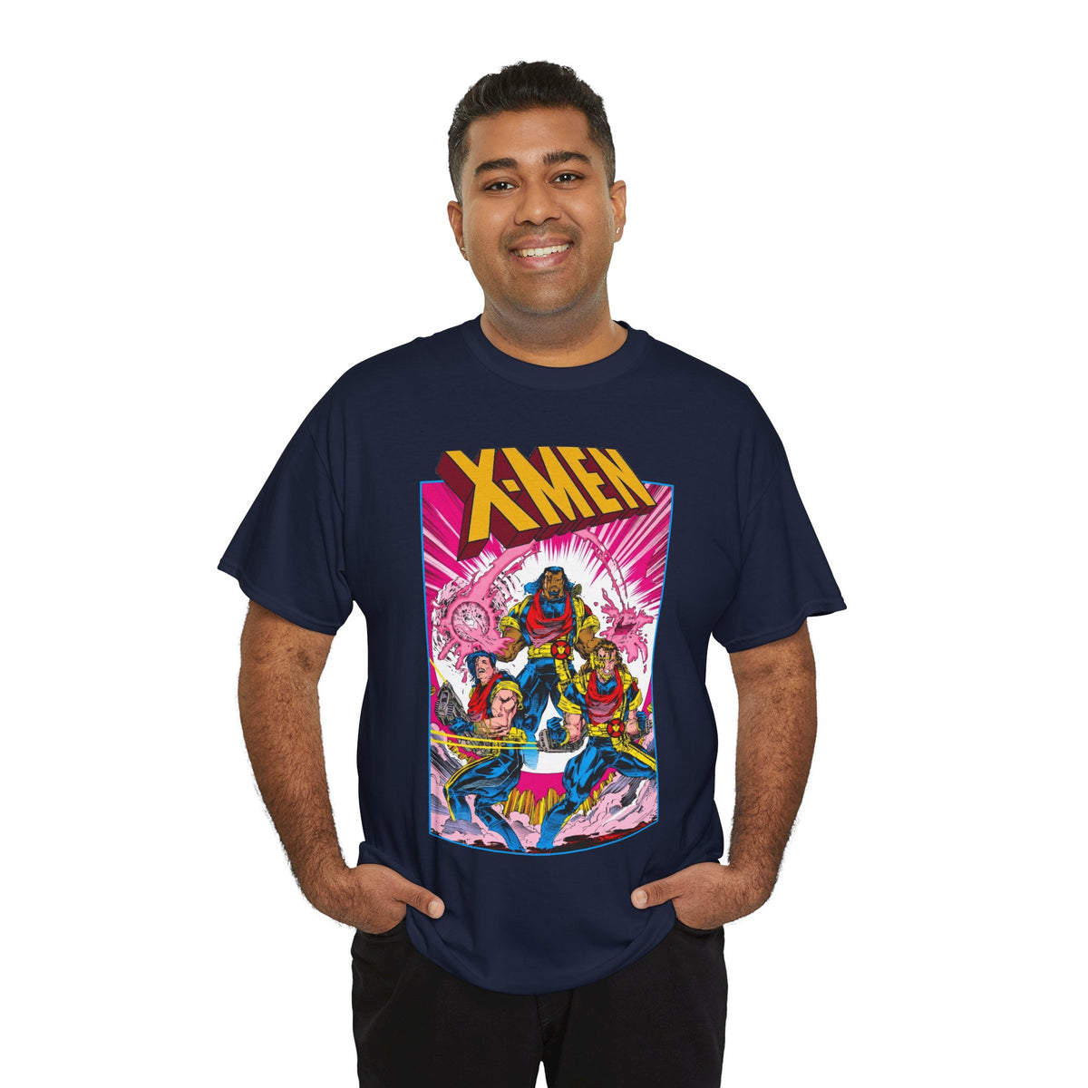 X-Men T-Shirt - Whilce Portacio Art - Bishop - Marvel Comics