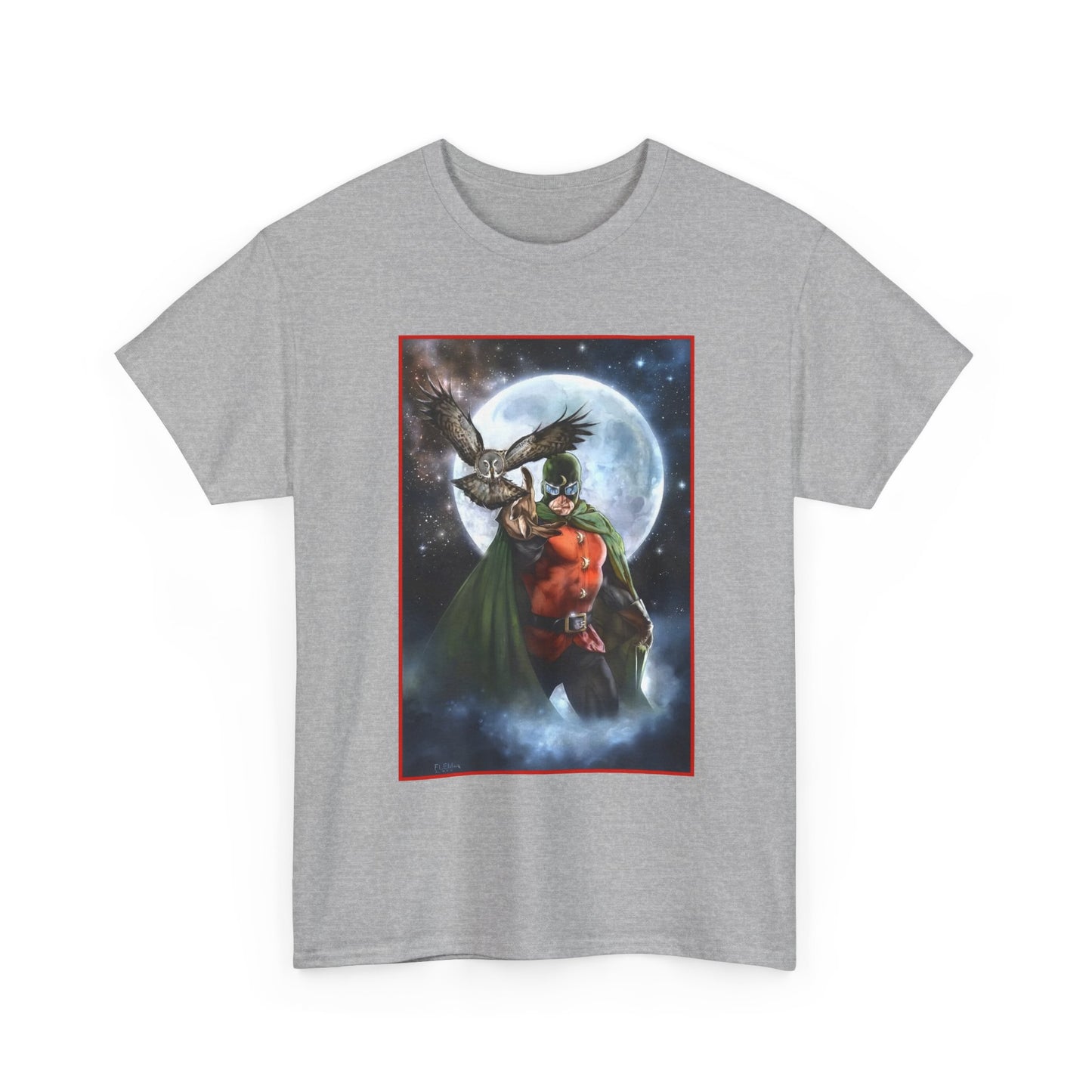 Doctor Mid-Nite T-Shirt - DC Comics - Golden Age Justice Society/JSA Member - Fleming Art