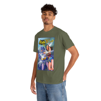 Batman '66 Meets Wonder Woman '77 T-Shirt - Alex Ross Art - DC Comics