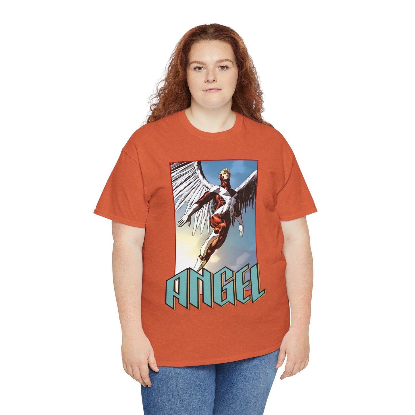 Angel T-Shirt - Mike Deodato Art - Marvel Comics X-Men Member