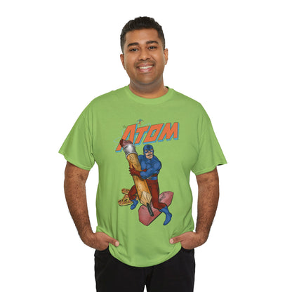 Atom T-Shirt - John Byrne Art - Ray Palmer, Justice League Member - Professor at Ivy University - DC Comics