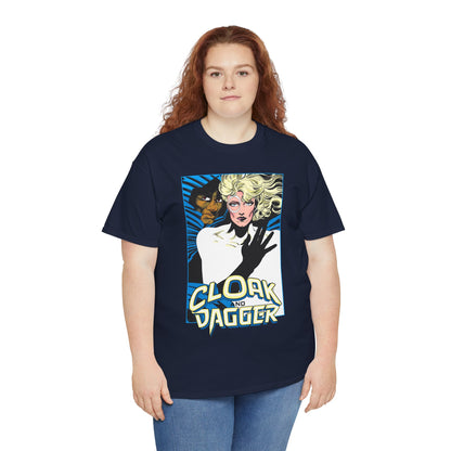 Cloak & Dagger T-Shirt - Popular 1980 Comic Book Duo - Marvel Comics