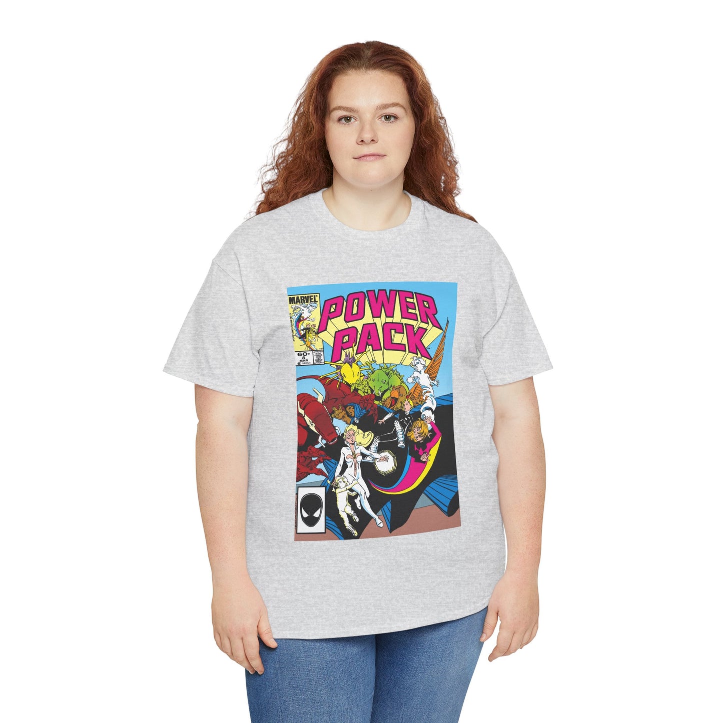 Power Pack #8 T-Shirt - With Cloak & Dagger - Marvel Comics
