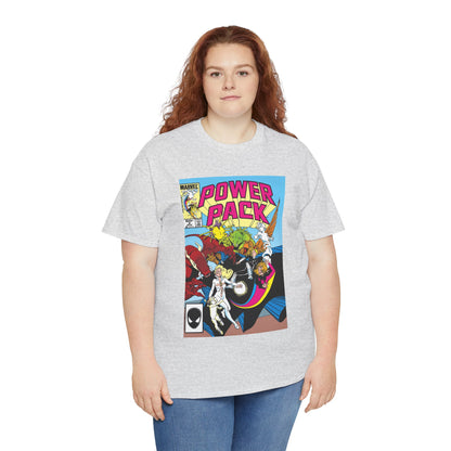 Power Pack #8 T-Shirt - With Cloak & Dagger - Marvel Comics