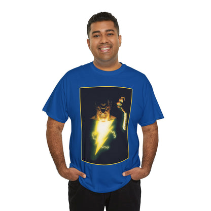 Black Adam T-Shirt - Alex Ross Art - JSA Cover Art - Shazam Family Foe - DC Comics