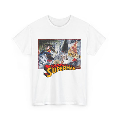 Superman Christmas Tree T-Shirt - Alex Ross Art - DC Comics