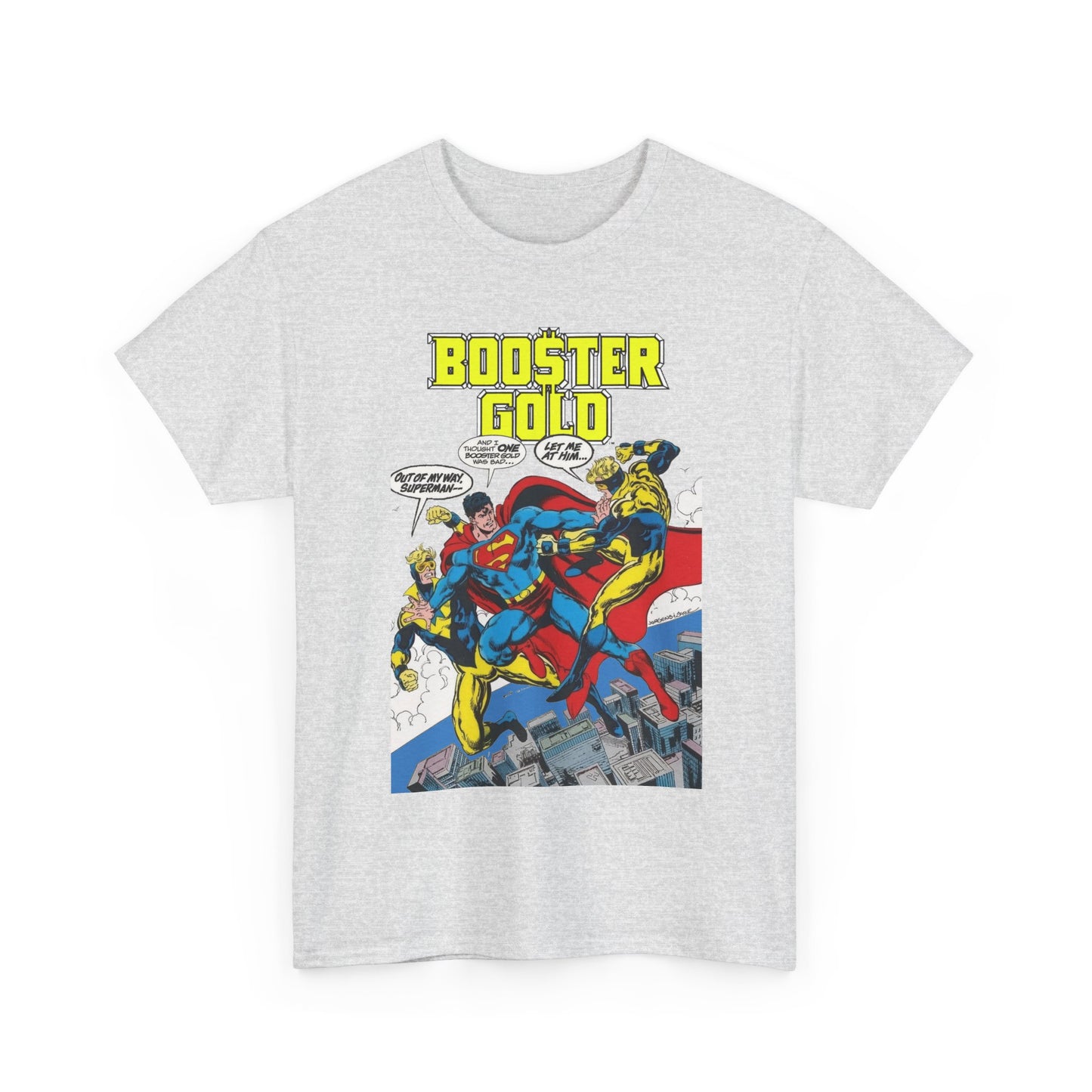 Booster Gold T-Shirt - Dan Jurgens & John Byrne Art - Superman - DC Comics