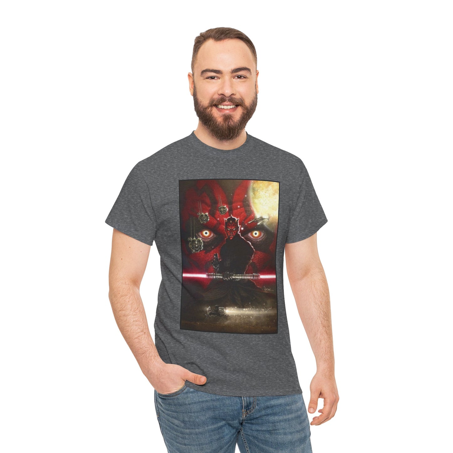 Darth Maul T-Shirt - Kaare Andrews Art - Star Wars Sith - #5 Artwork - Marvel Comics