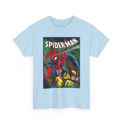 Spider-Man & Wolverine T-Shirt - Todd McFarlane Art - Marvel Comics