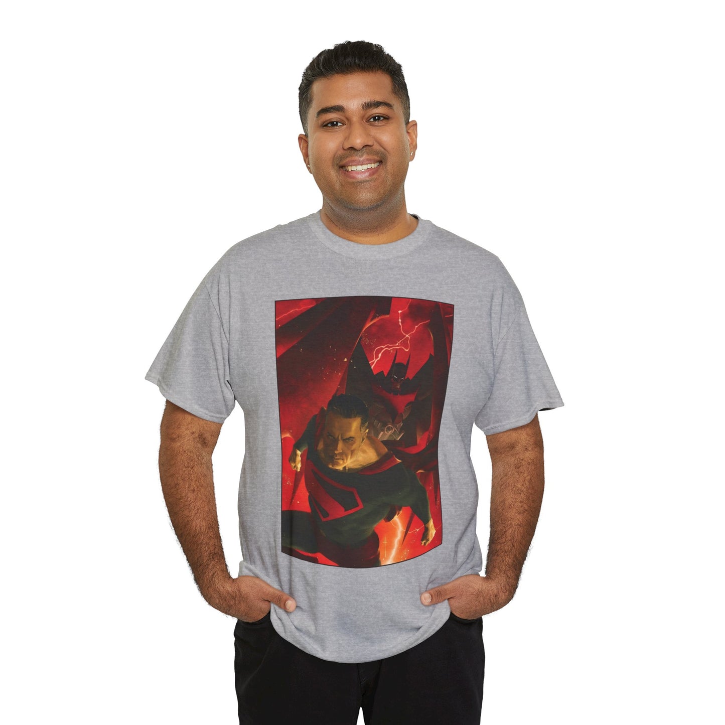 Superman & Batman (Kingdom Come) T-Shirt - Sabastian Fiumara Art - DC Comics