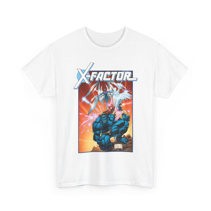 X-Factor T-Shirt - Whilce Portacio Art - Cyclops, Jean Grey, Iceman, Arcangel, Beast - X-Men Founding Members - Marvel Comics