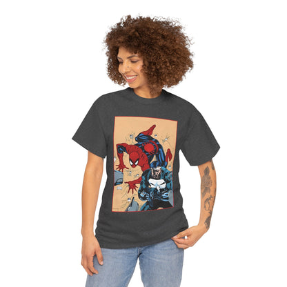 Spider-Man & Punisher T-Shirt - Jim Lee Art - Marvel Comics